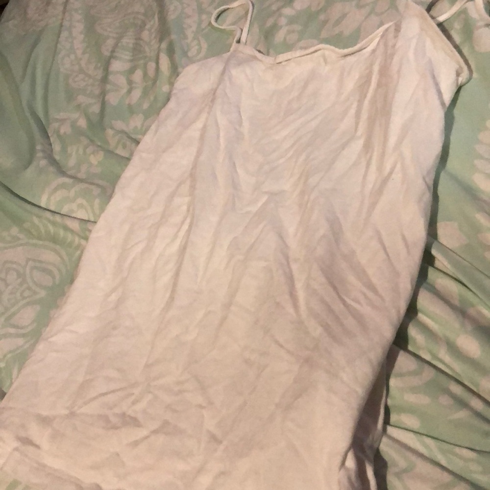 White tank top